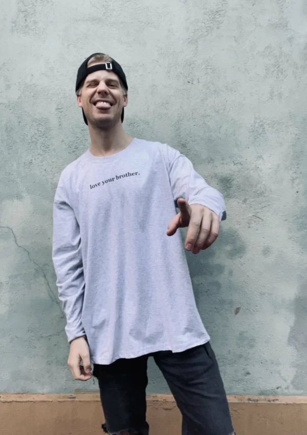 Long Sleeve T-shirt (Grey) - Image 2