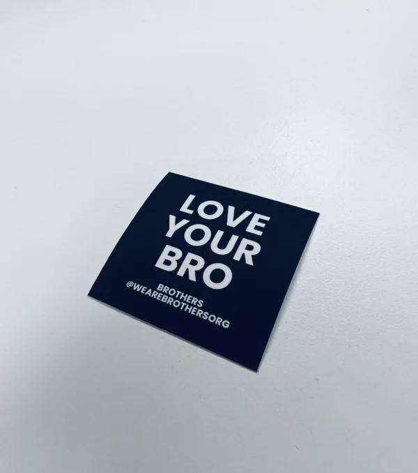 Sticker (Matte, love your bro)