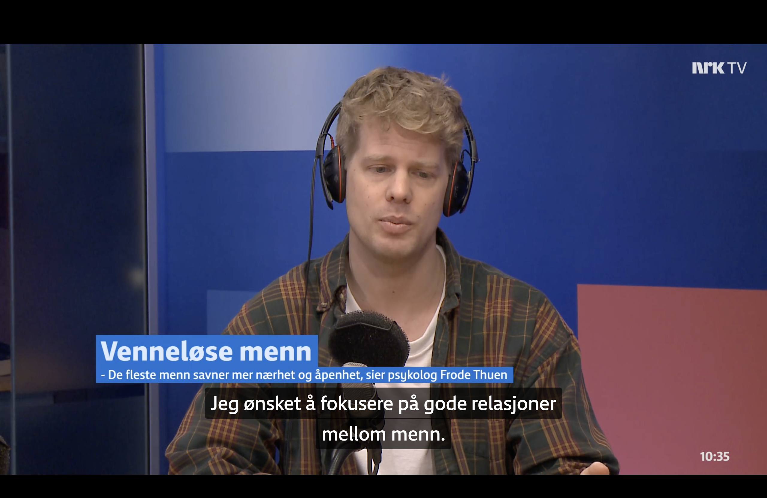 kim evensen_nrk_helgemorgen_menn_vennskap_brothers